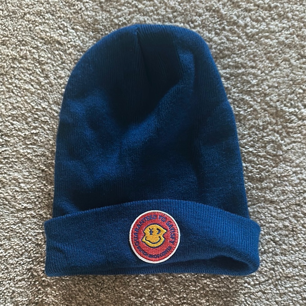 Dutch Bros Blue Beanie with Logo Patch